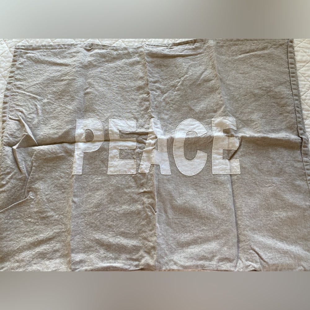 Pom Pom at Home Peace & Love Sham Set